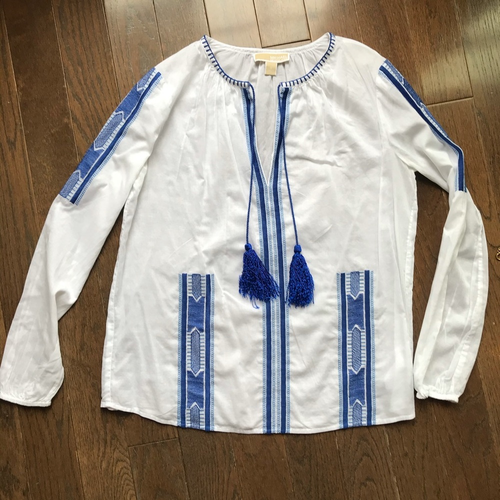 CLEARANCE! Michael Kors cotton top, size S!